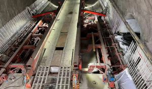 Radier du tunnelArche Tréteaux