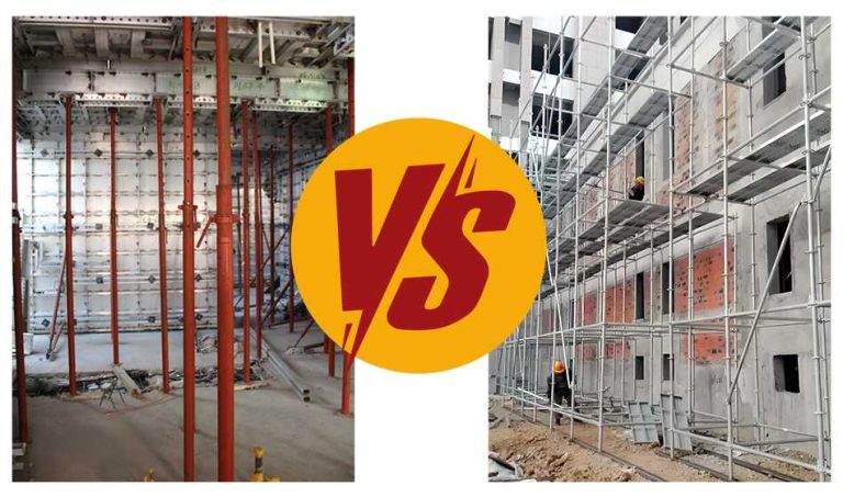 Echafaudage ou étayage Comment choisir le bon support pour votre projet de construction