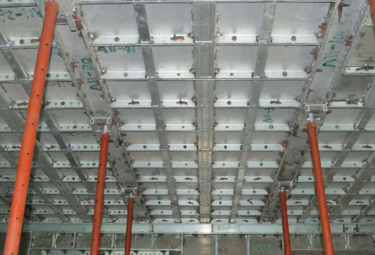 coffrage aluminium - coffrage de dalles gowe