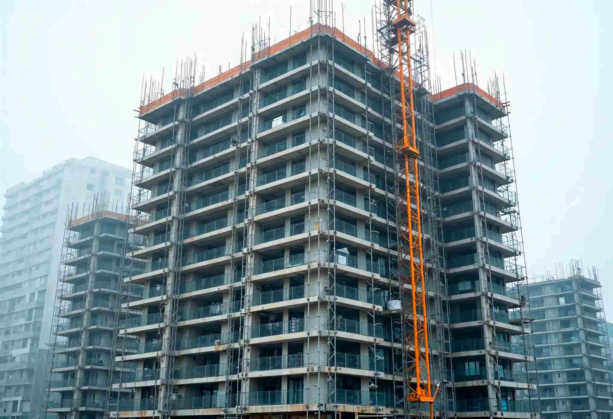 Anwendung von Aluminiumschalungen im Wohnhochhausbau-3
