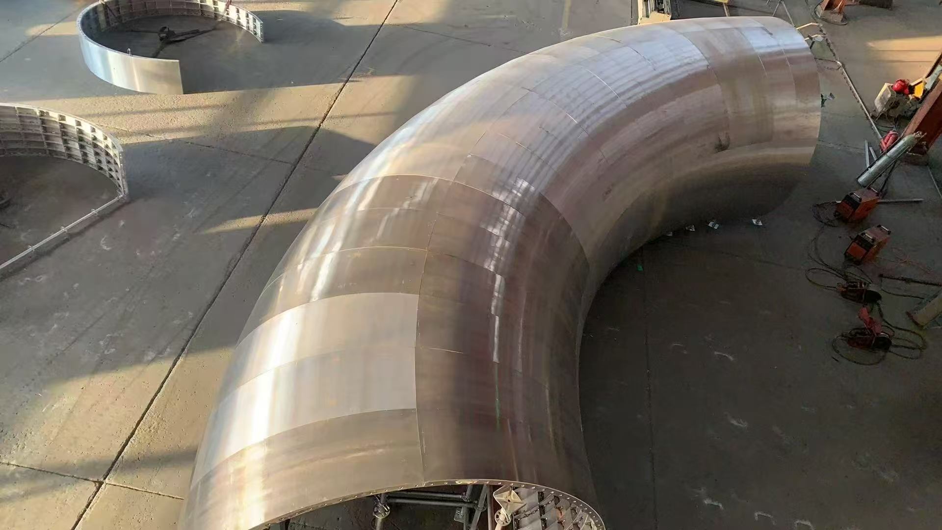 Double-Curved Aluminum Inner Formwork GOWE’s Innovation for Nuclear Power Plant (3)