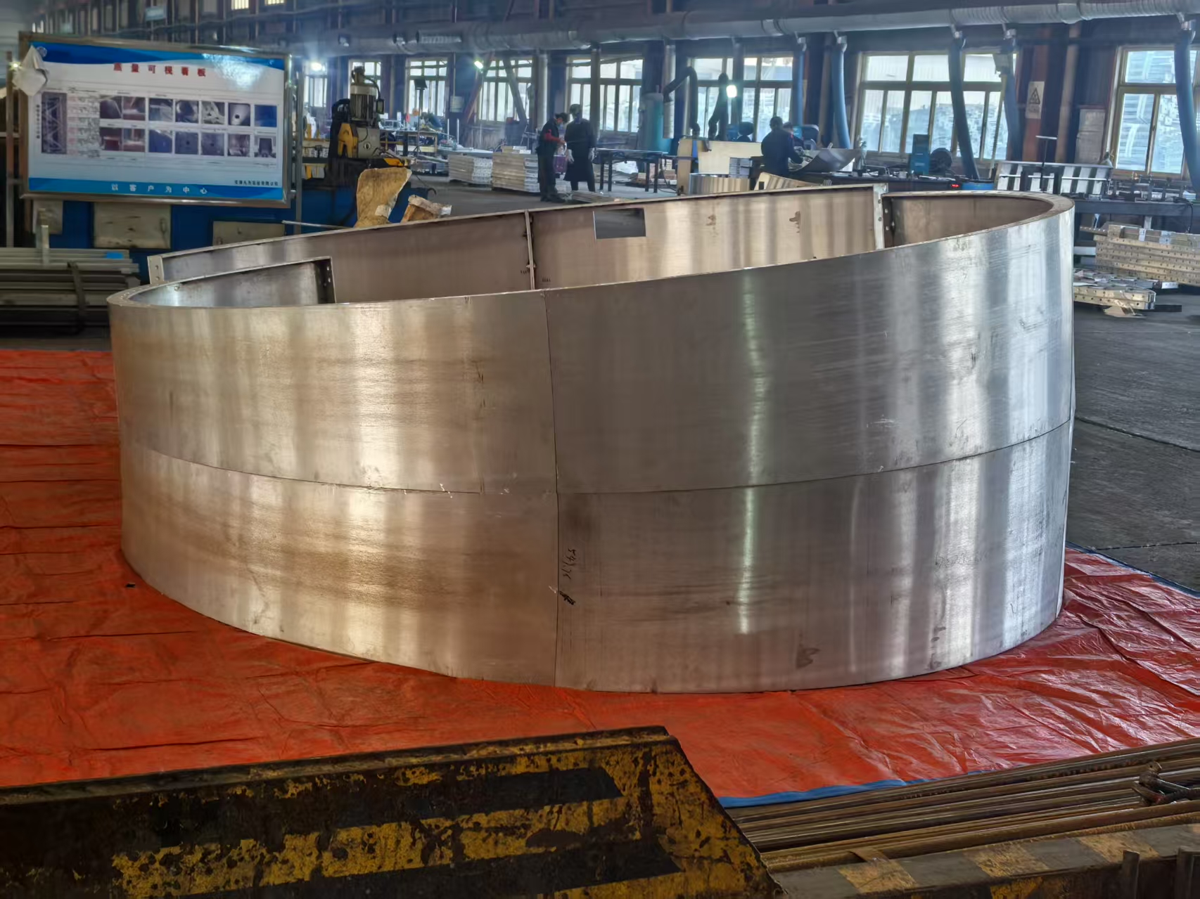 Double-Curved Aluminum Inner Formwork GOWE’s Innovation for Nuclear Power Plant 7