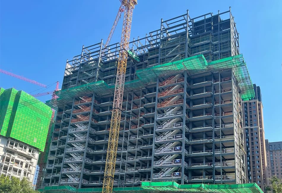 High-rise-frame-structure
