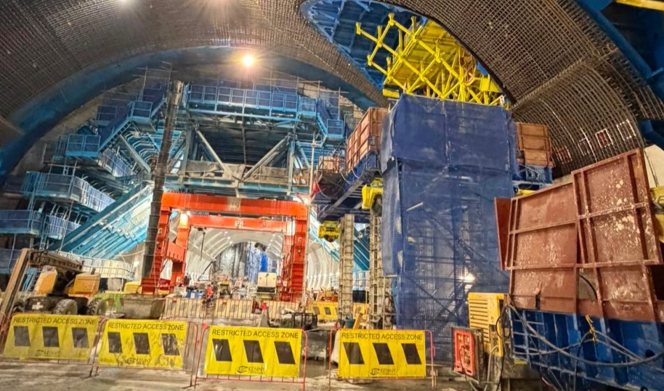Tunnelauskleidungsprojekt der Gowe-Gruppe