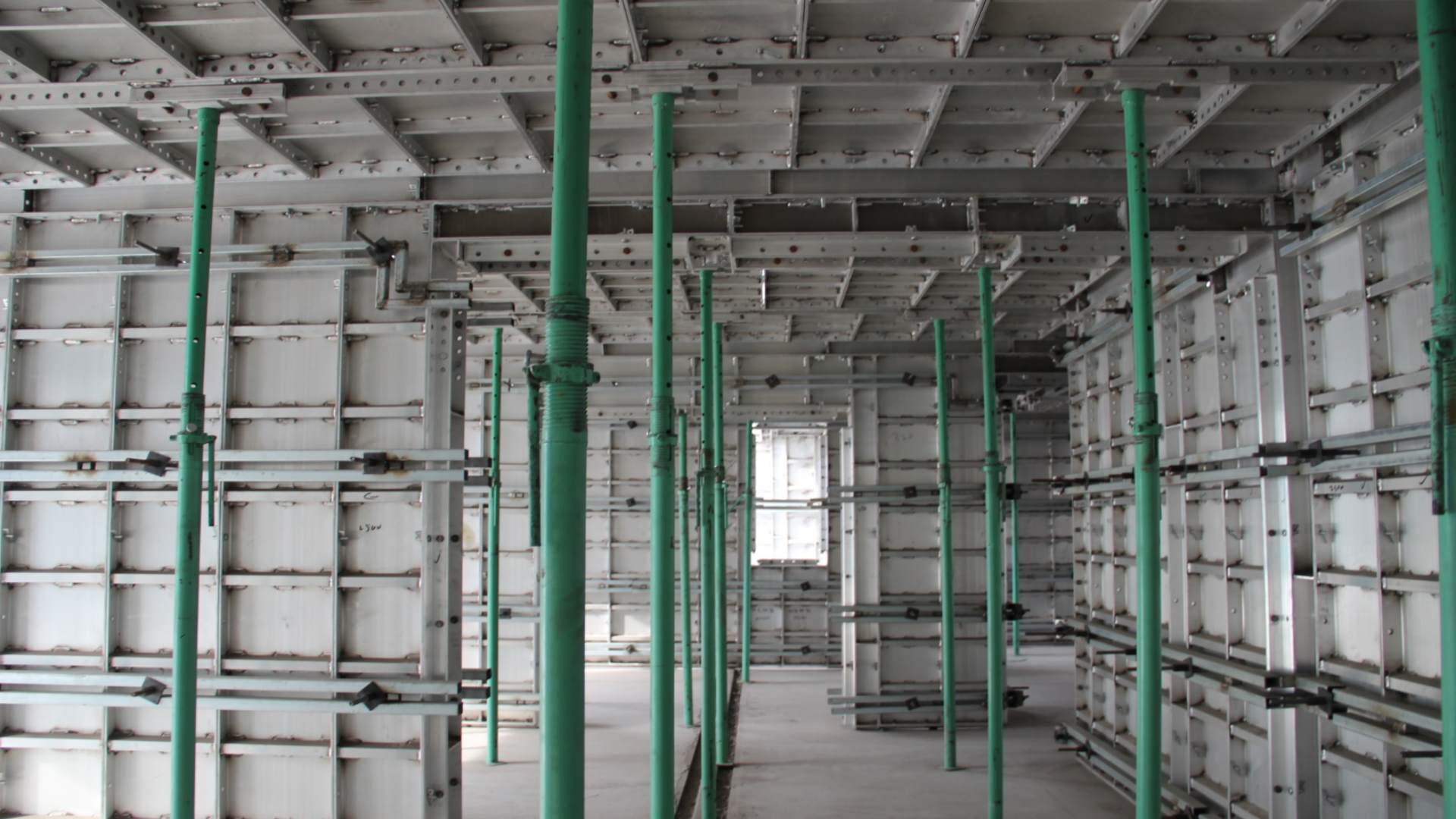 Early Stripping System -aluminium formwork Gowe