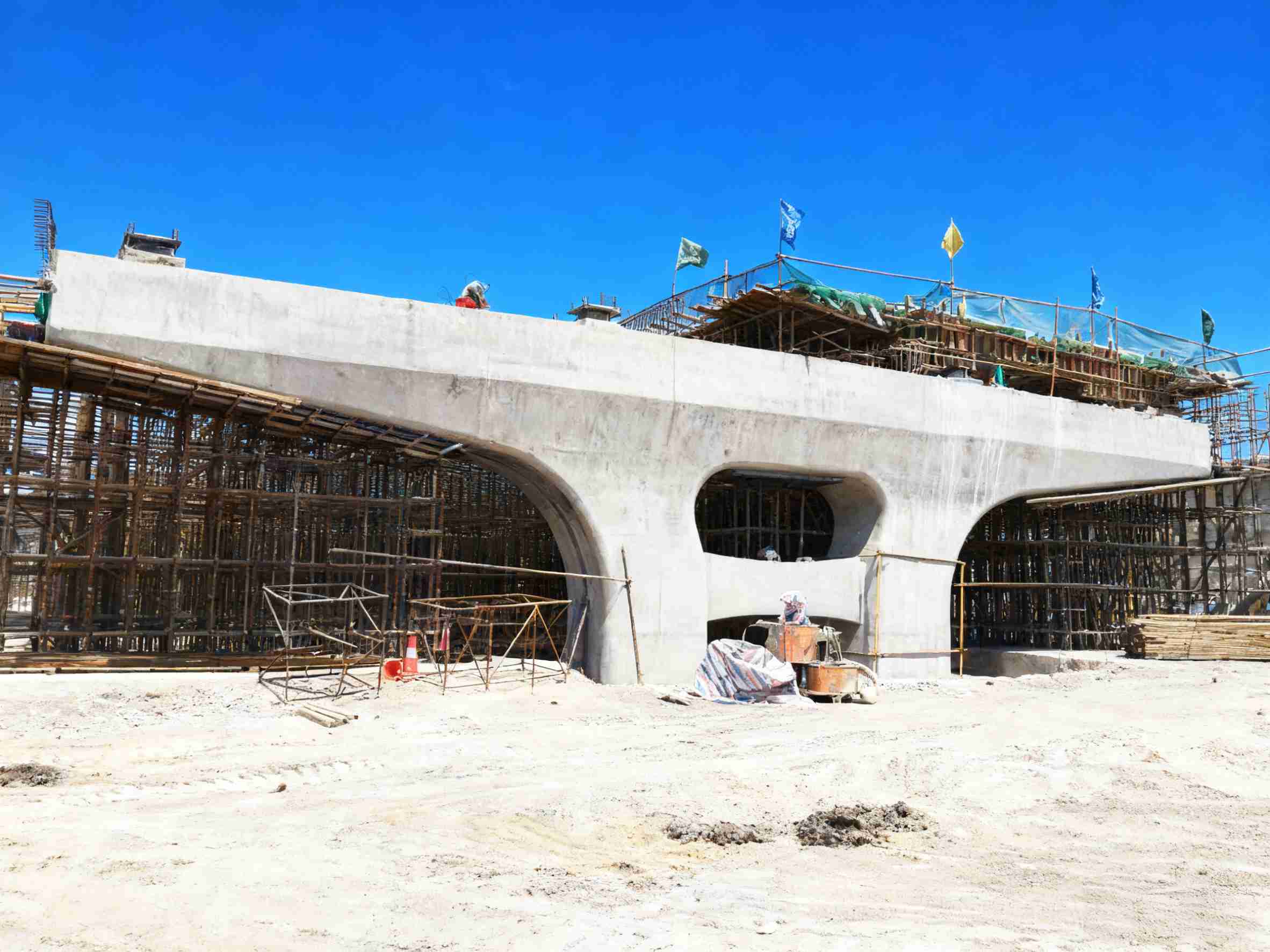 GOWE PIER FORMWORK FOR BRIDGE